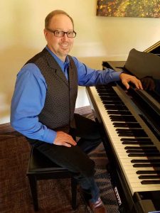 Enjoy jazz, rock, pop, and country piano music by Mike Knapp.